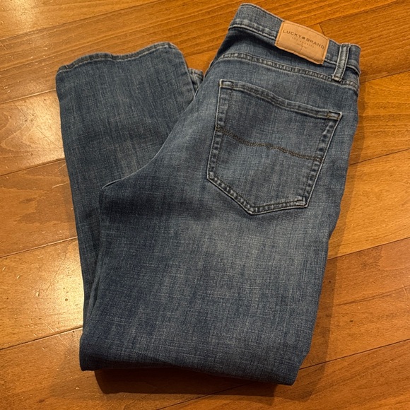 Lucky Brand Men's Straight Jeans in Blue style 223 straight 34x30 - Picture 5 of 5